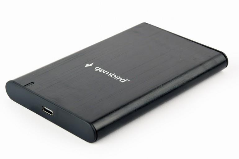 HDD CASE EXT. USB-C 2.5"/Must EE2-U3S-6 GEMBIRD