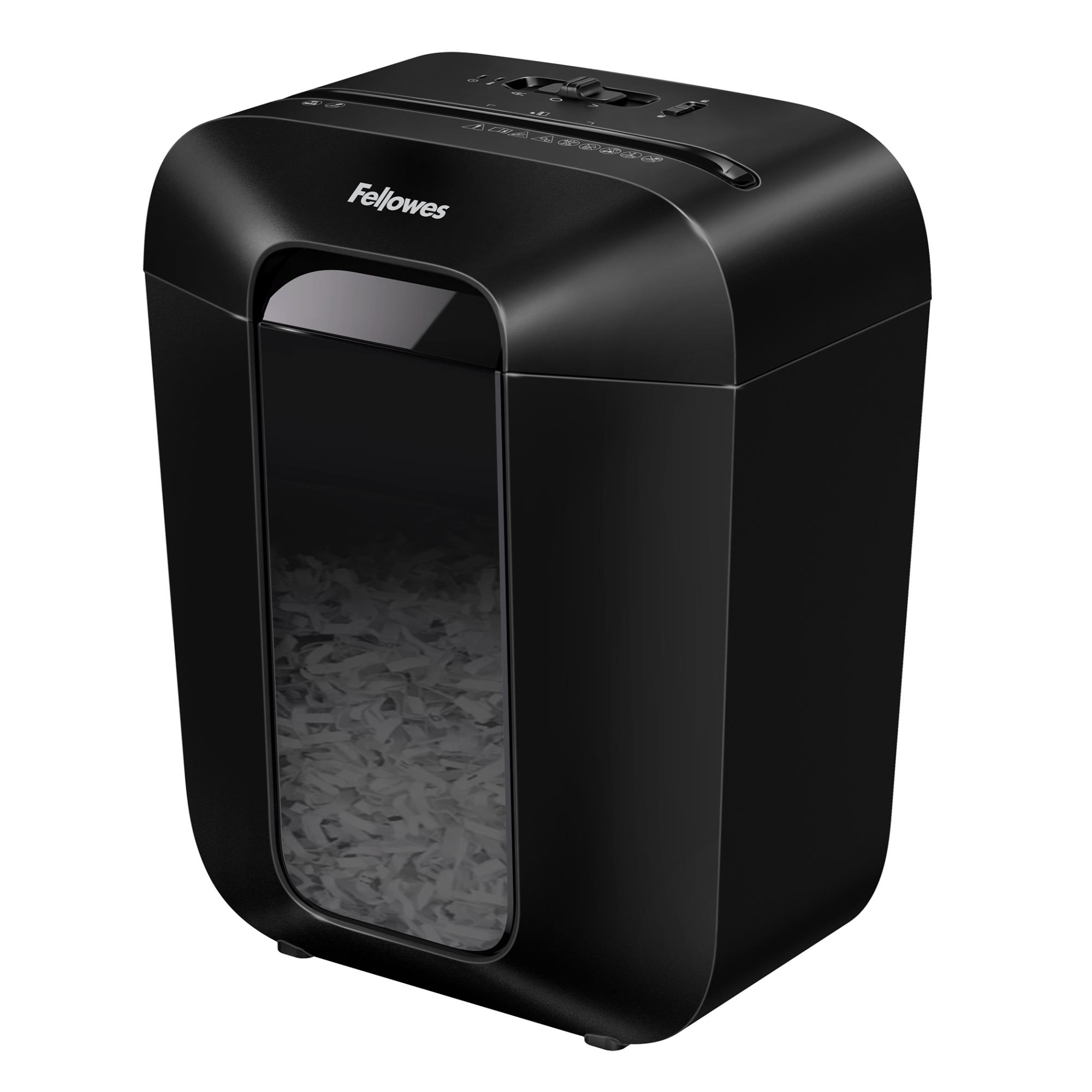 Шредер FELLOWES Powershred LX45 чёрный 4400501