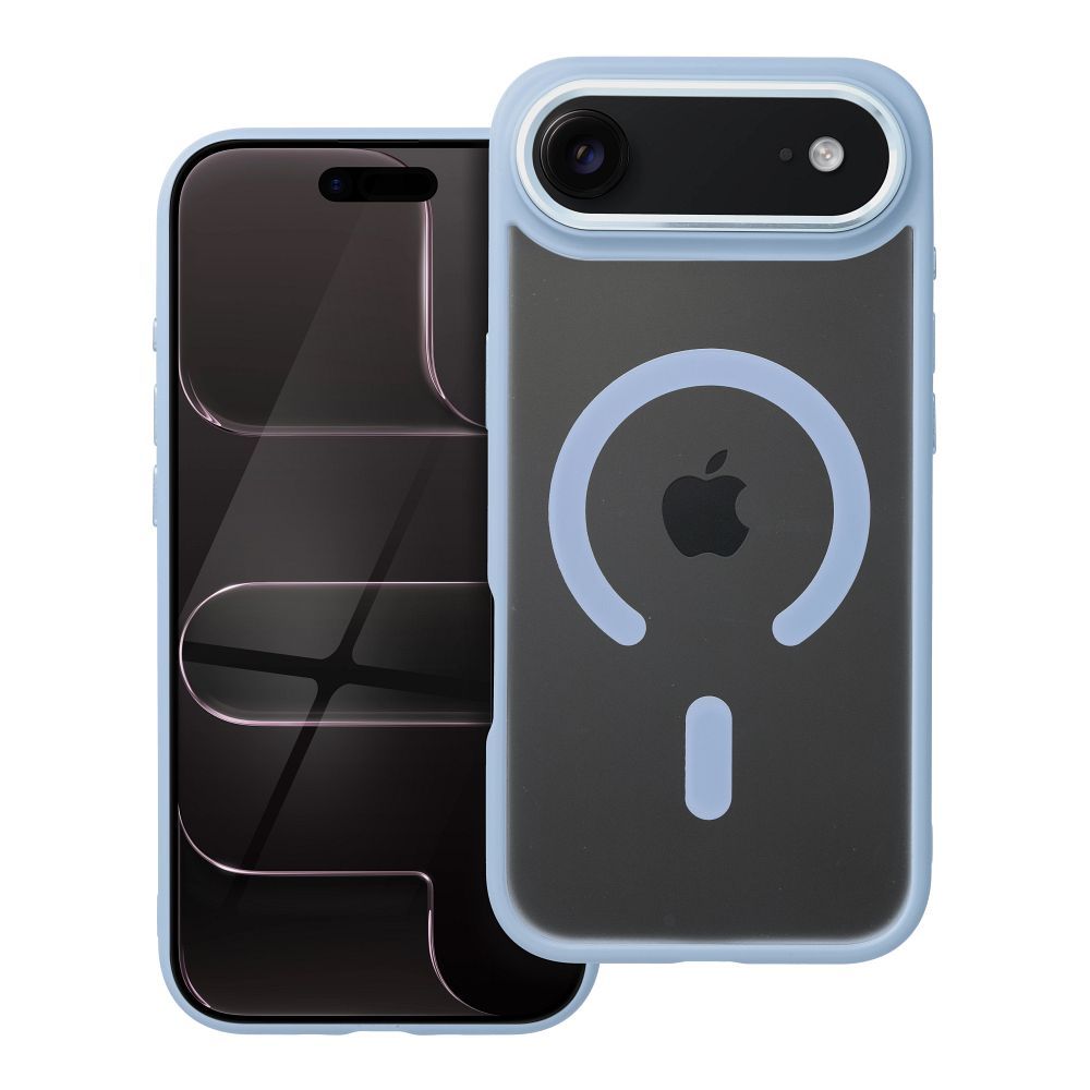 MATTE MAG COVER Ümbris compatible with MagSafe jaoks IPHONE 17 Air sinine