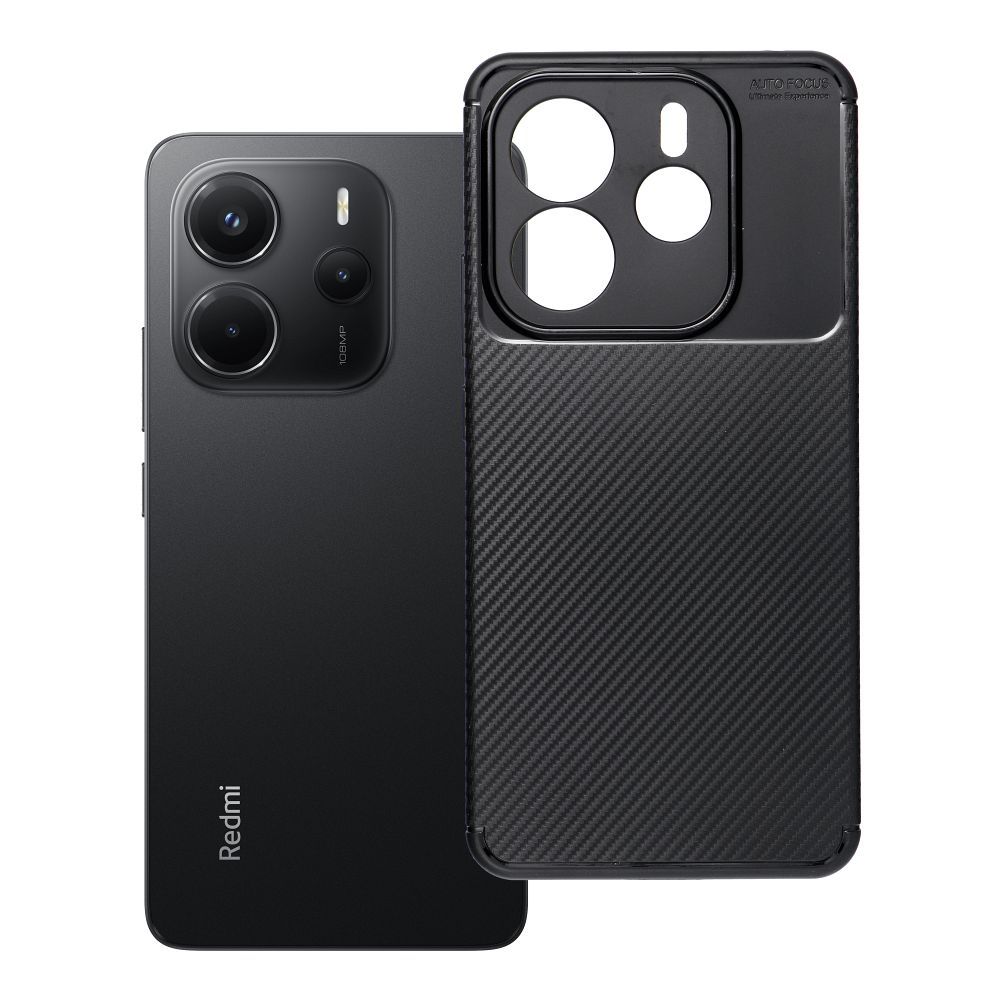 Ümbris jaoks Xiaomi Redmi Note 14 5G Carbon Premium must