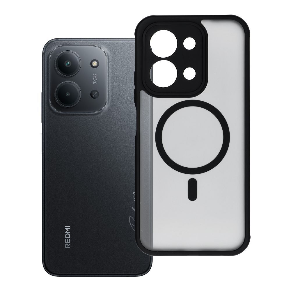 FULL MATTE MAG COVER Ümbris compatible with MagSafe jaoks XIAOMI REDMI 15C (173,16 x 81,07 x 8,2) must