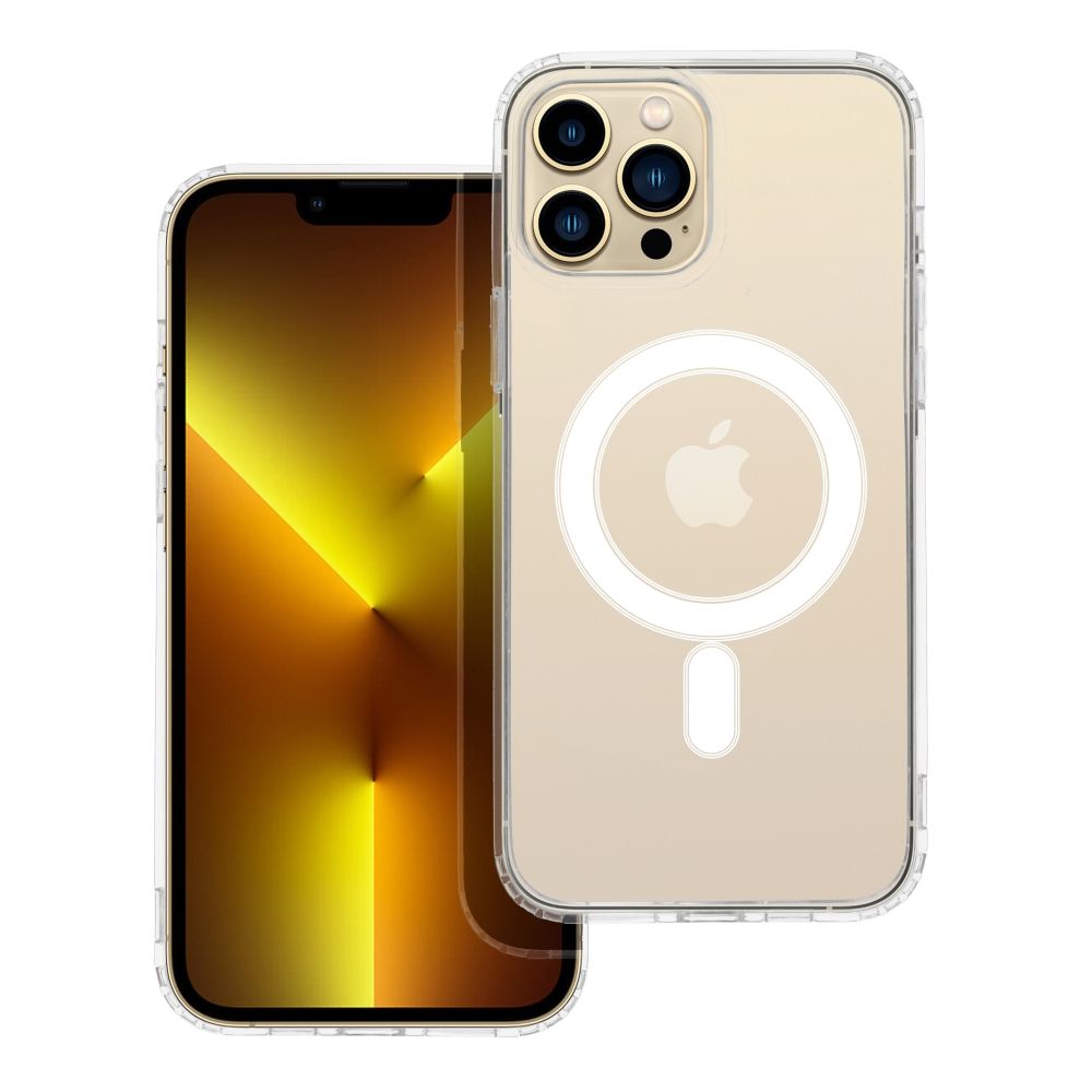 CLEAR MAG ÜMBRIS compatible with MagSafe jaoks IPHONE 13 Pro Max läbipaistev