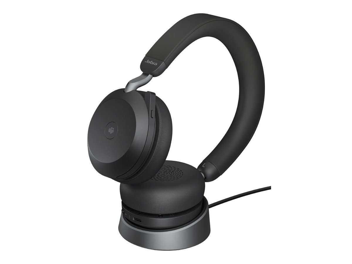 Jabra Evolve2 75 on-ear Bluetooth kõrvaklapid