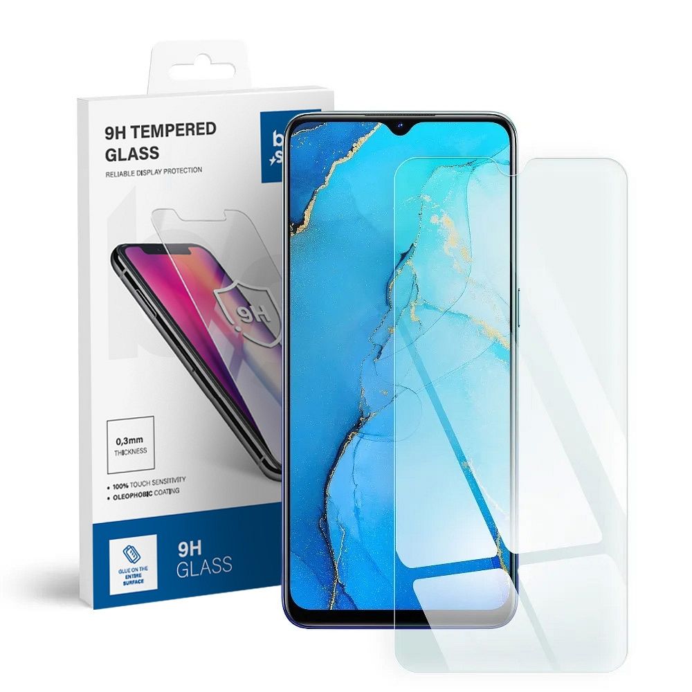 Karastatud klaas to Oppo Reno 3 sinine Star