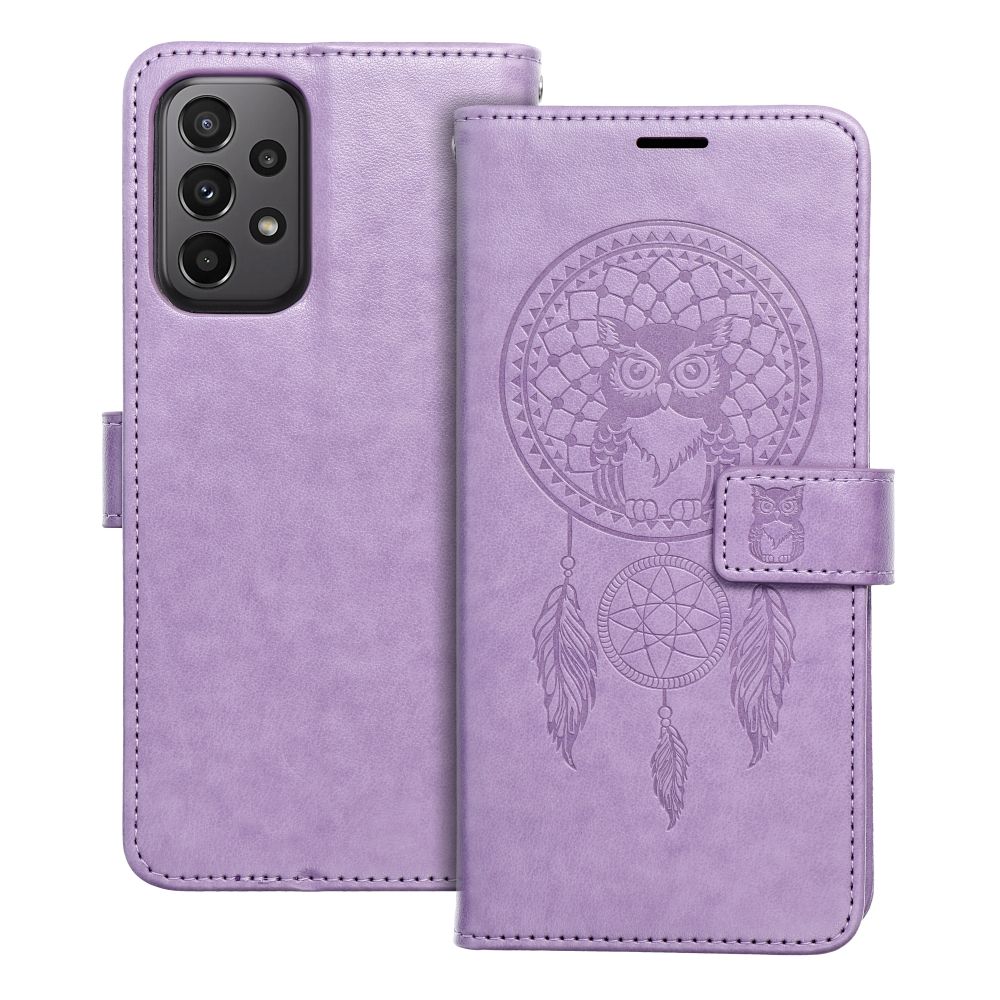 MEZZO Book ümbris jaoks SAMSUNG A23 5G dreamcatcher lilla