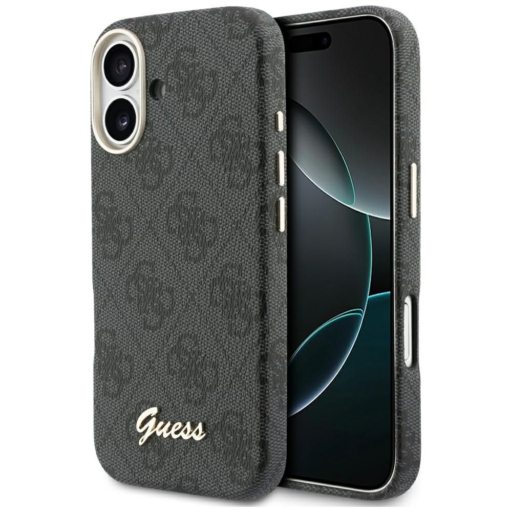 Guess 4G Script MagSafe ümbris iPhone 17-le - must