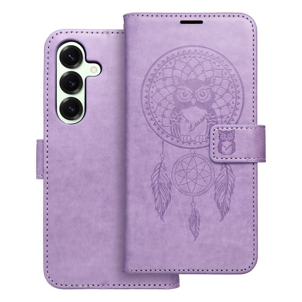 MEZZO Book ümbris jaoks SAMSUNG S25 dreamcatcher lilla