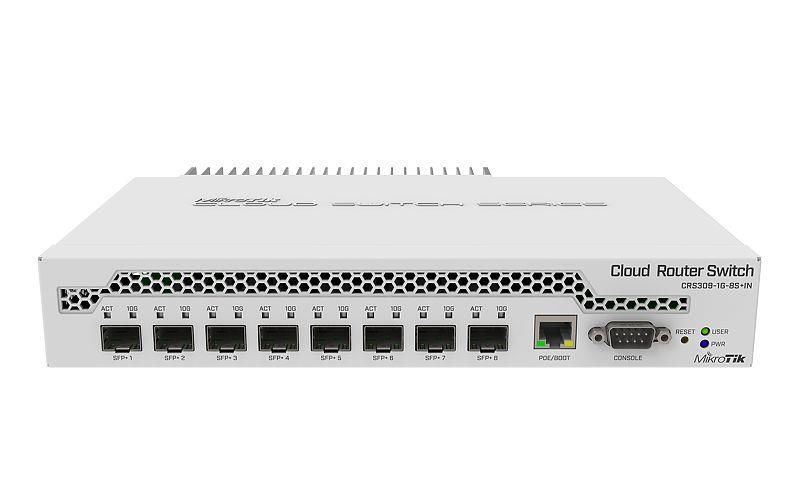 Kommutaator MIKROTIK CRS309-1G-8S+IN 8xSFP+