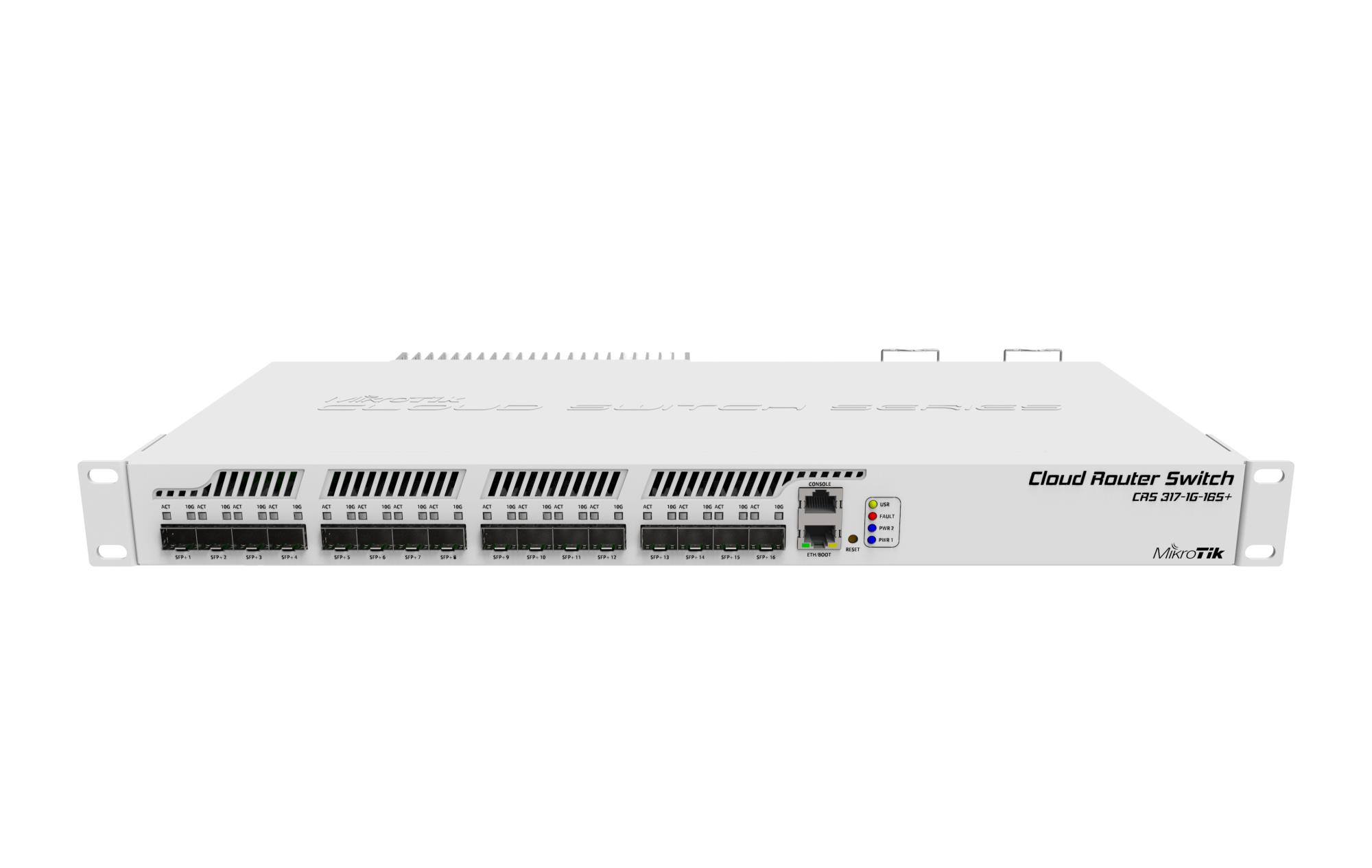 Kommutaator MIKROTIK L3 tüüp CRS317-1G-16S+RM