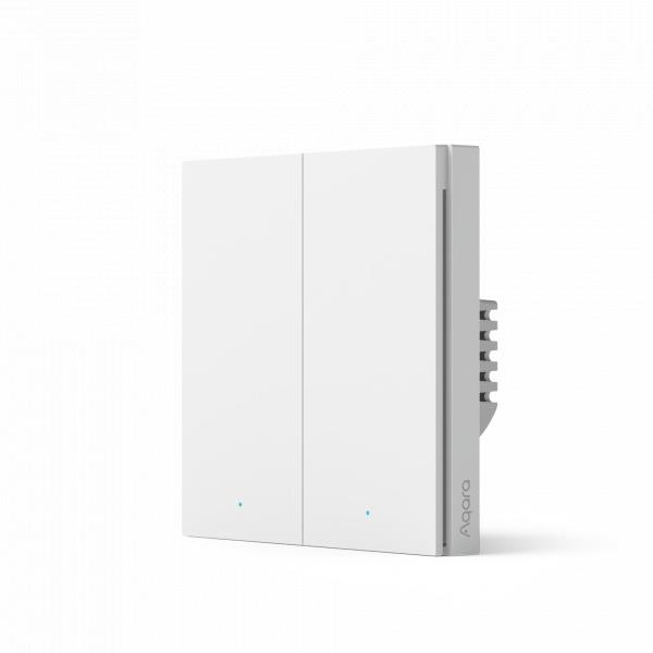 Nutikodu juhtmega topeltlüliti WS-EUK04 Aqara
