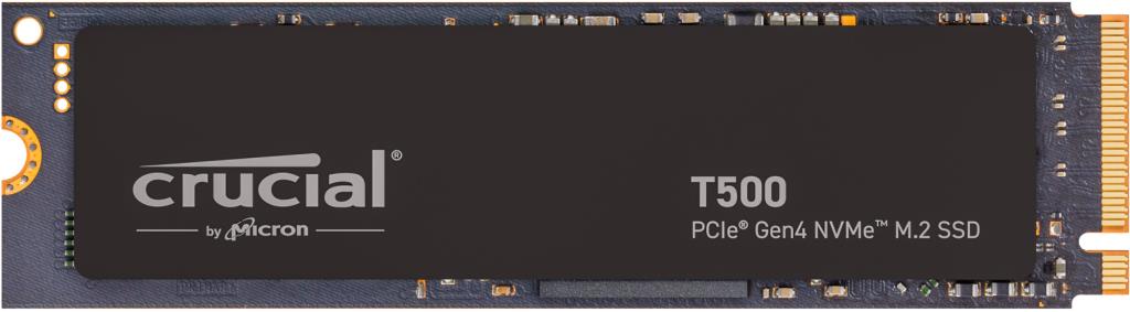 CRUCIAL T500 4TB M.2 PCIe Gen4 NVMe 3D NAND Write speed 6900 MBytes/sec Read speed 7000 MBytes/sec TBW 2400 TB CT4000T500SSD3