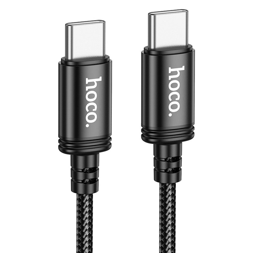 Кабель USB C to USB C Hoco 3A 60W 3 m X91 черный