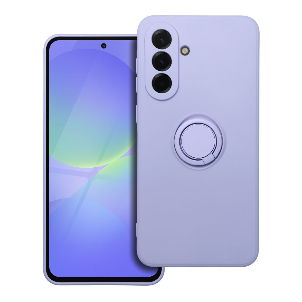 SILICONE RING ümbris jaoks SAMSUNG A36 5G violet