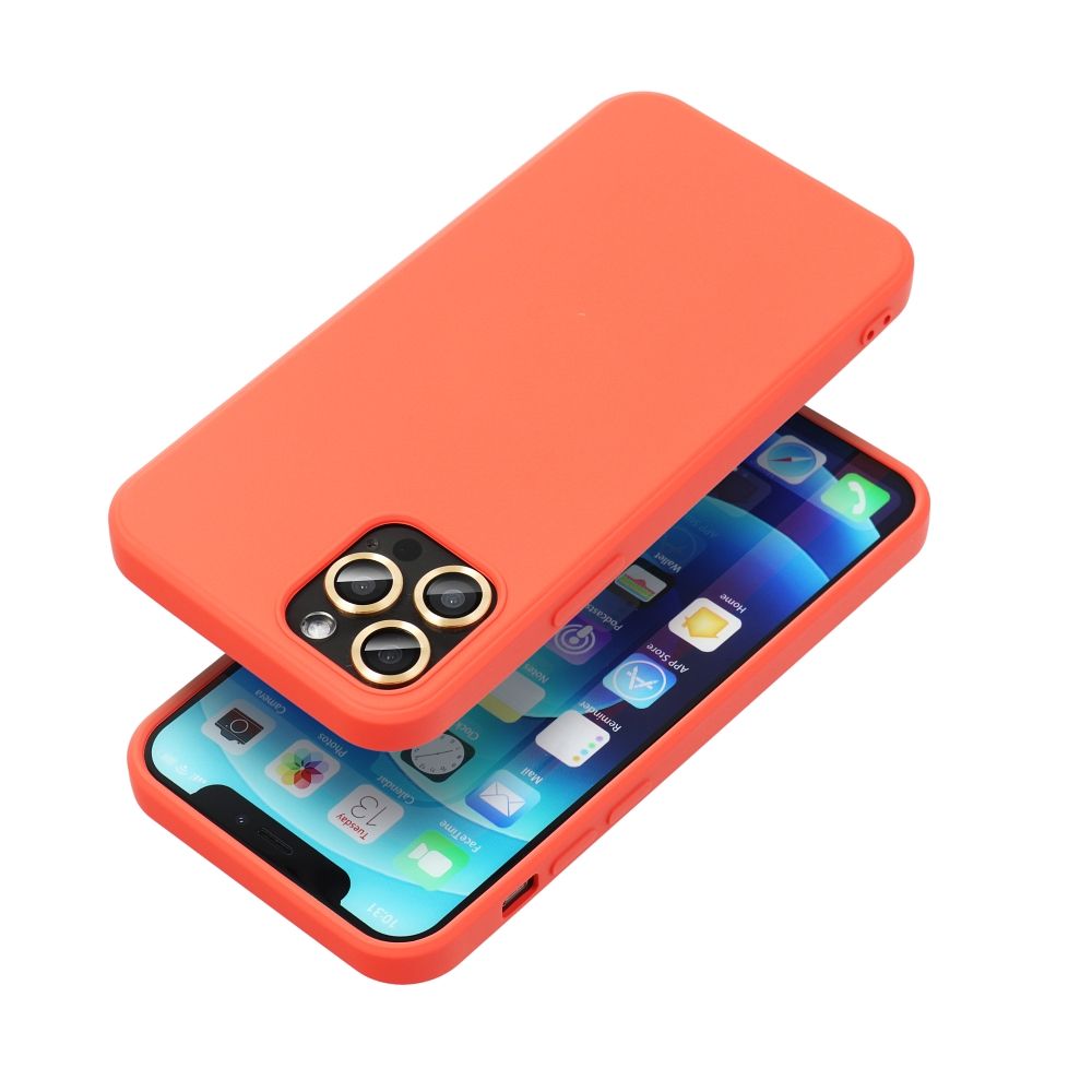 SILICONE case jaoks SAMSUNG S25 Edge peach