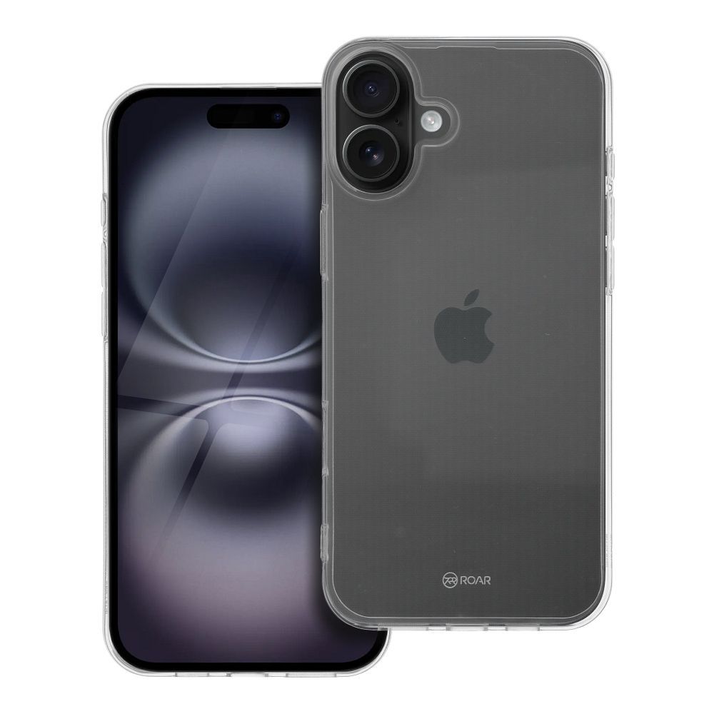 ROAR ümbris ALL DAY COLORFUL JELLY jaoks IPHONE 16 Plus läbipaistev