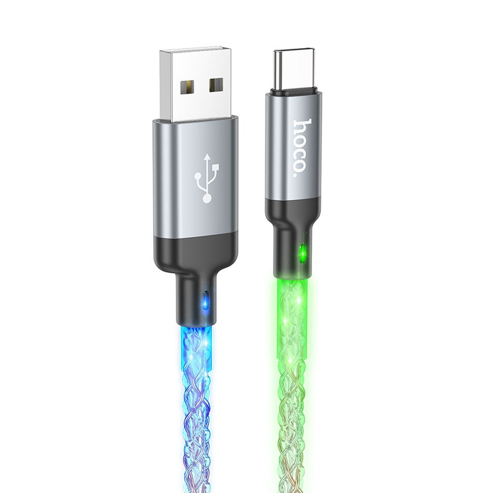 Kaabel USB A to USB C Hoco 3A 1 m U112 hall