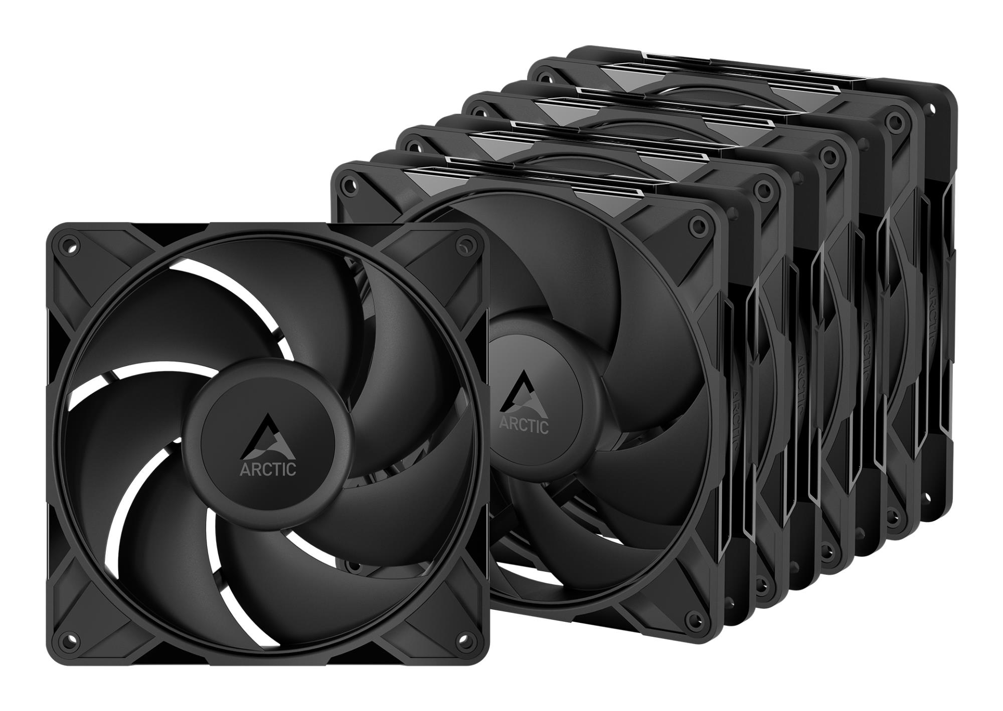 ARCTIC P14 PRO PWM PST High-Performance Fans x5, 4-pin, 140mm, must