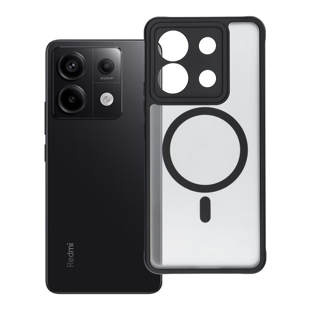 FULL MATTE MAG COVER Ümbris compatible with MagSafe jaoks XIAOMI REDMI NOTE 13 PRO 5G must