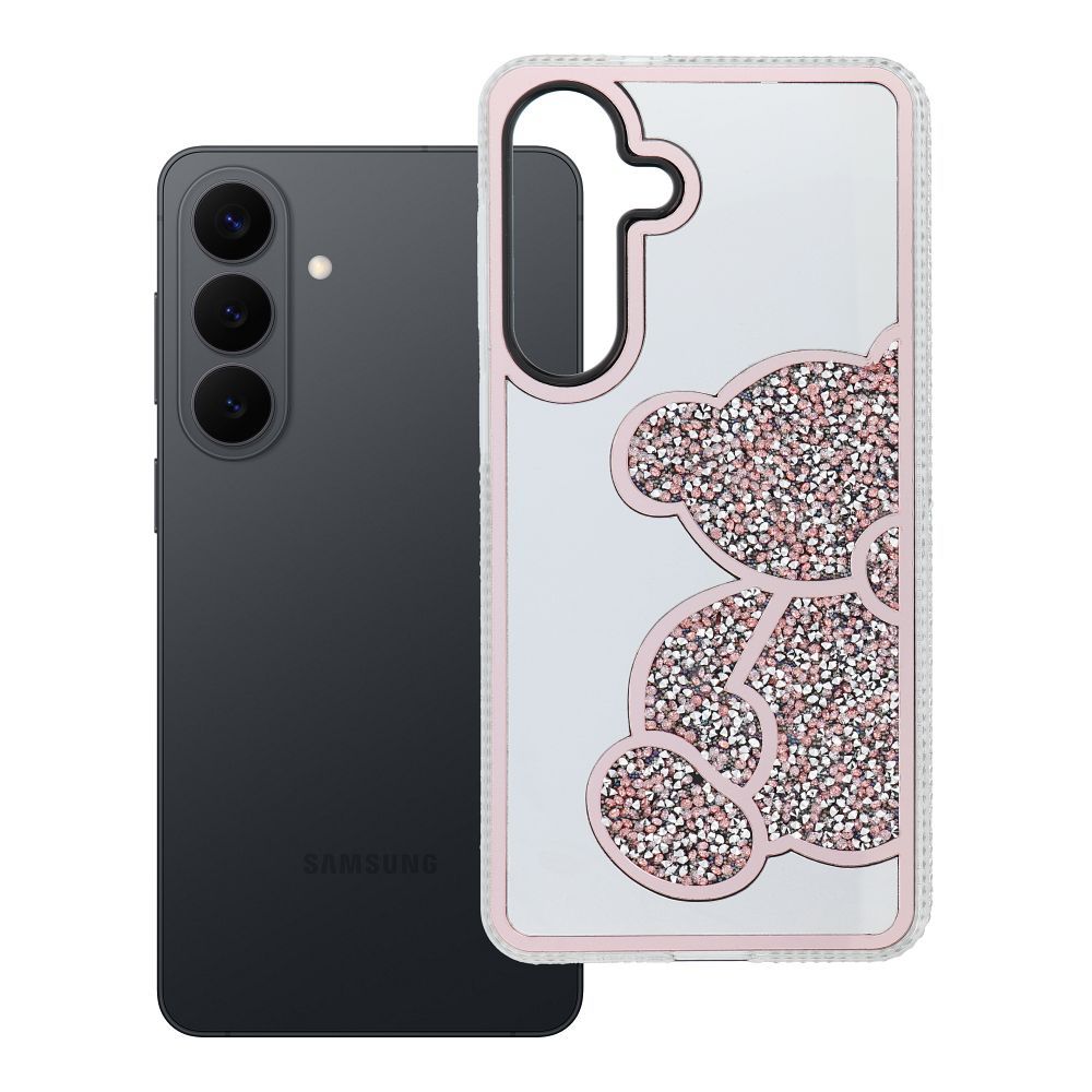 TEDDY BEAR Ümbris jaoks SAMSUNG S26 Plus roosa