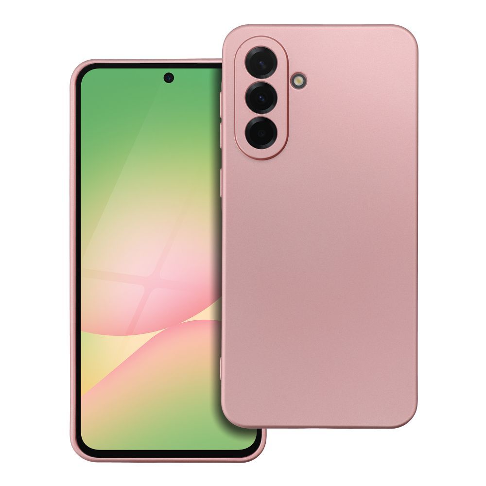 METALLIC Ümbris jaoks SAMSUNG A56 5G roosa