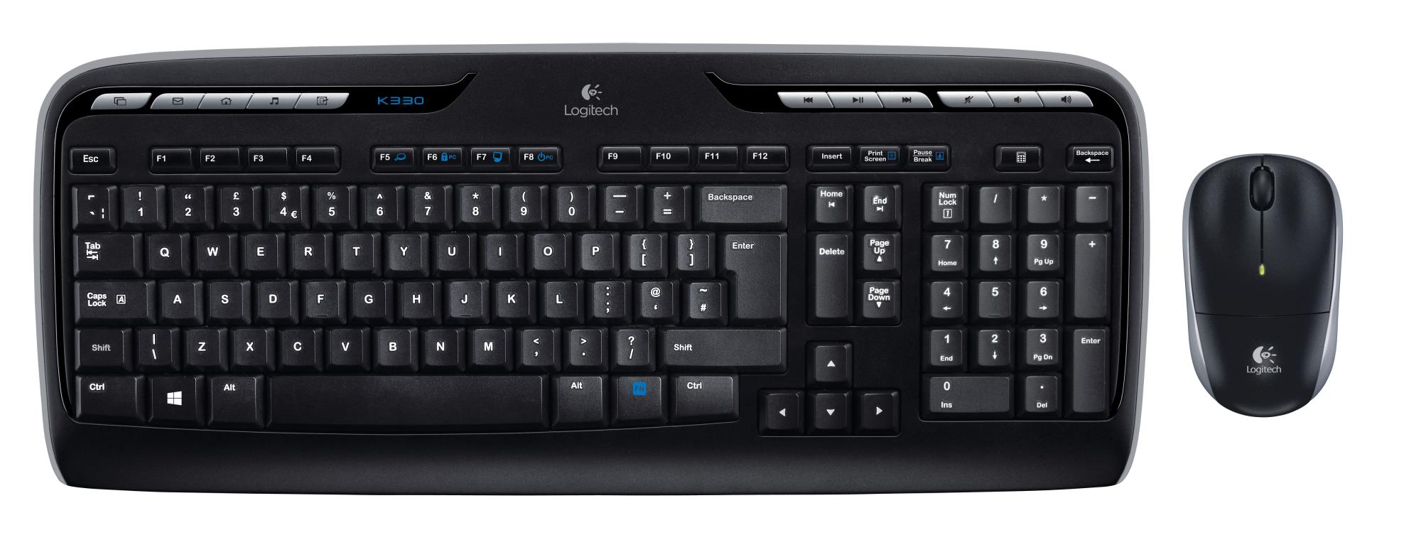 Logitech MK330 klaviatuur + hiir komplekt (EN) 920-003989