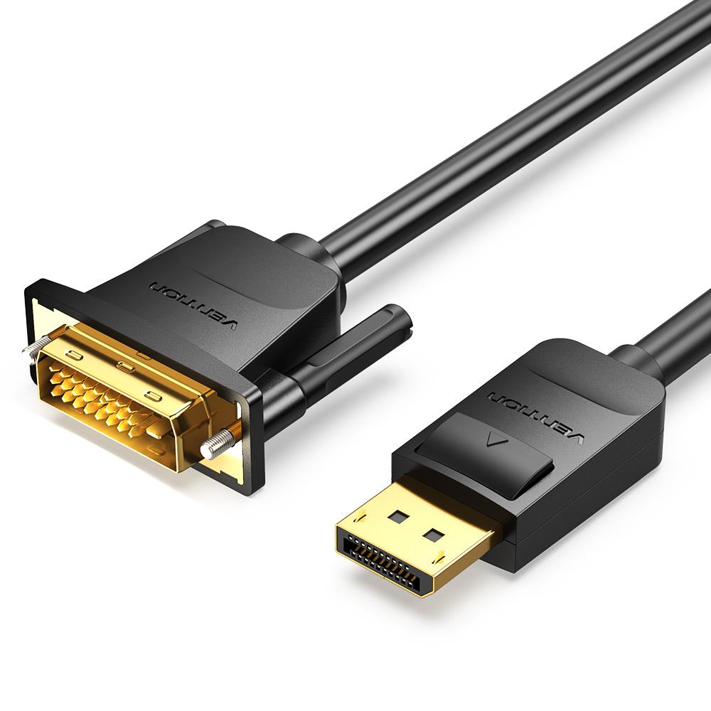 Vention HAFBF DisplayPort DVI kaabel 1m must