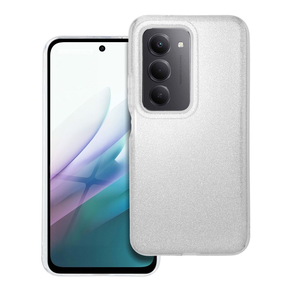 SHINING Ümbris jaoks XIAOMI Redmi 15 4G / 15 5G hõbedane