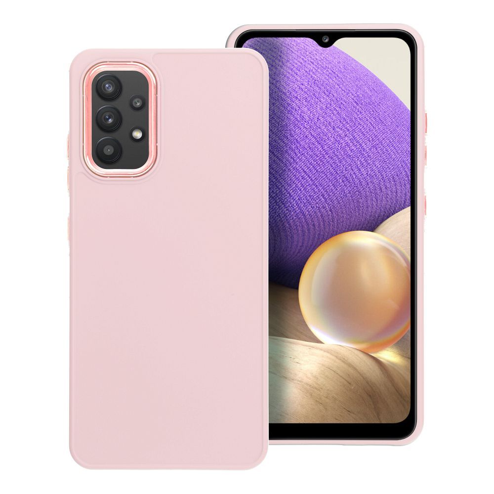 FRAME Ümbris jaoks SAMSUNG A32 LTE ( 4G ) powder roosa