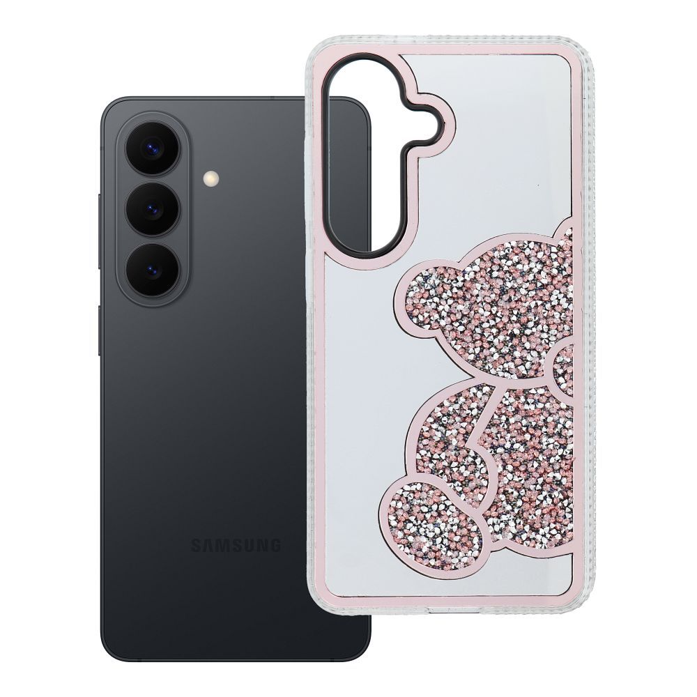 TEDDY BEAR Ümbris jaoks SAMSUNG S26 roosa