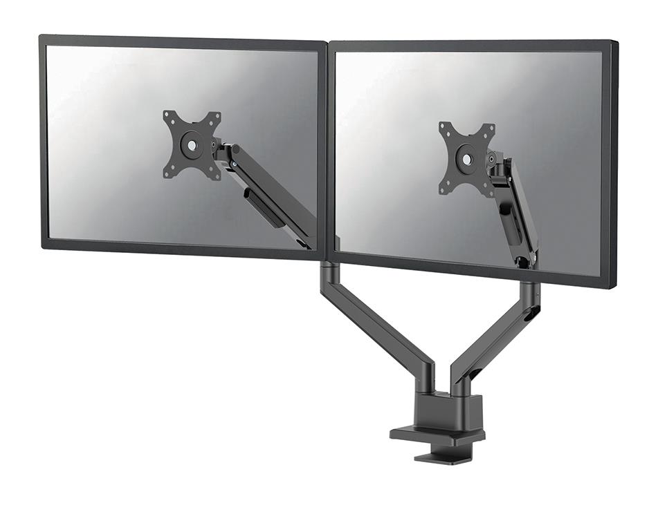 Neomounts DS70-250BL2 topelt monitori lauakinnitus 17-32"