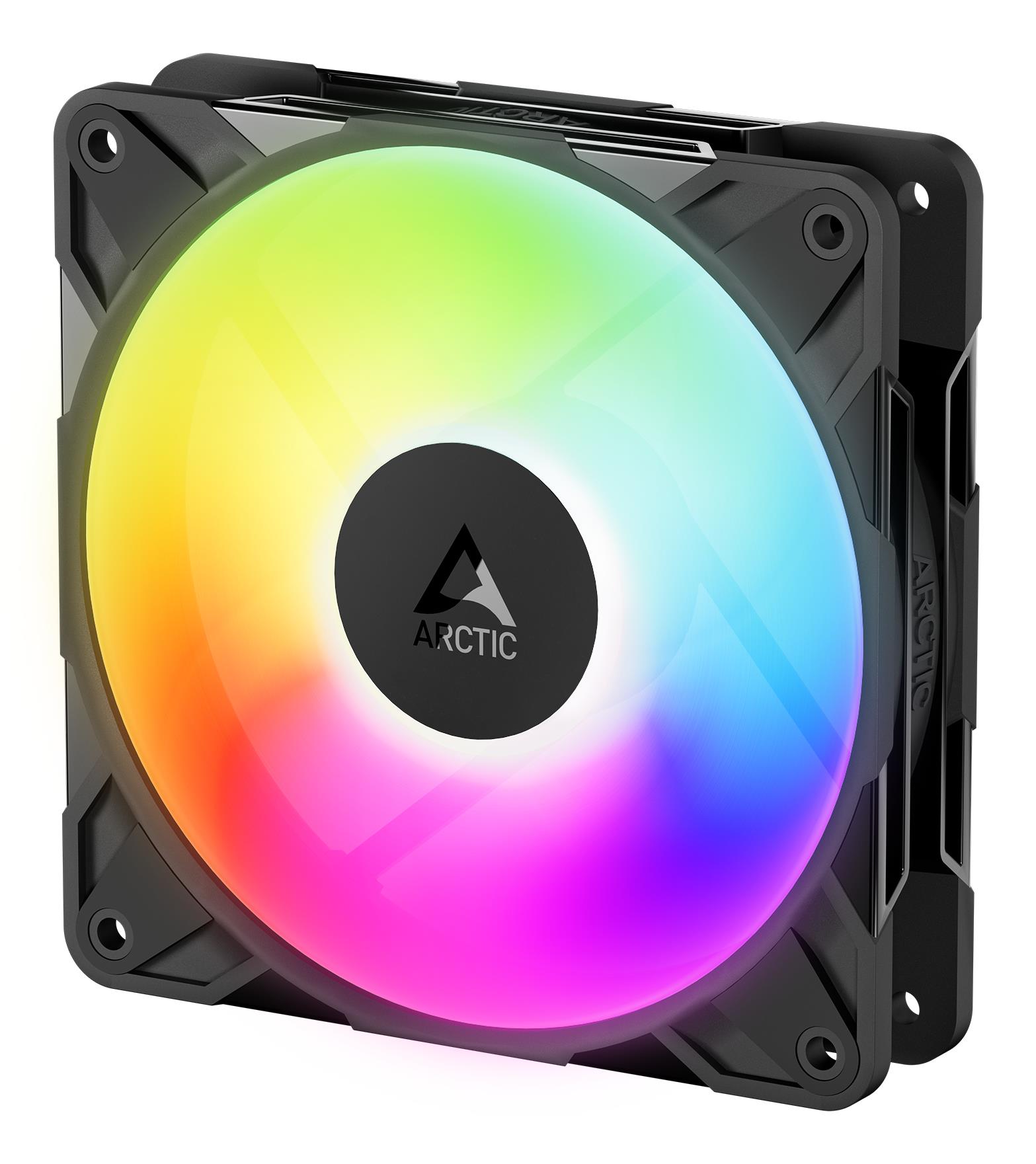 Korpuse ventilaator 120mm Arctic P12 Pro A-RGB must