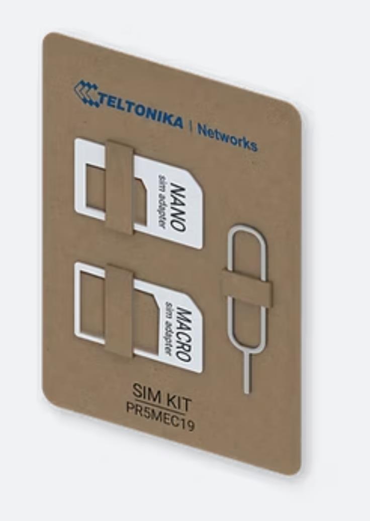 Teltonika PR5MEC19 SIM-kaardi adapterite komplekt