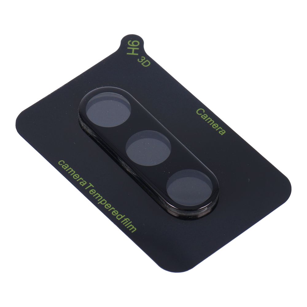 5D Full Glue Camera Tempered Glass - for Samsung Galaxy S23 Plus Black