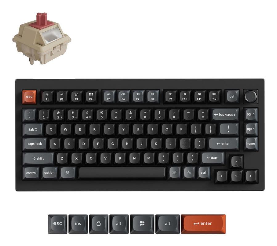 Juhtmevaba klaviatuur KEYCHRON V1 Ultra must
