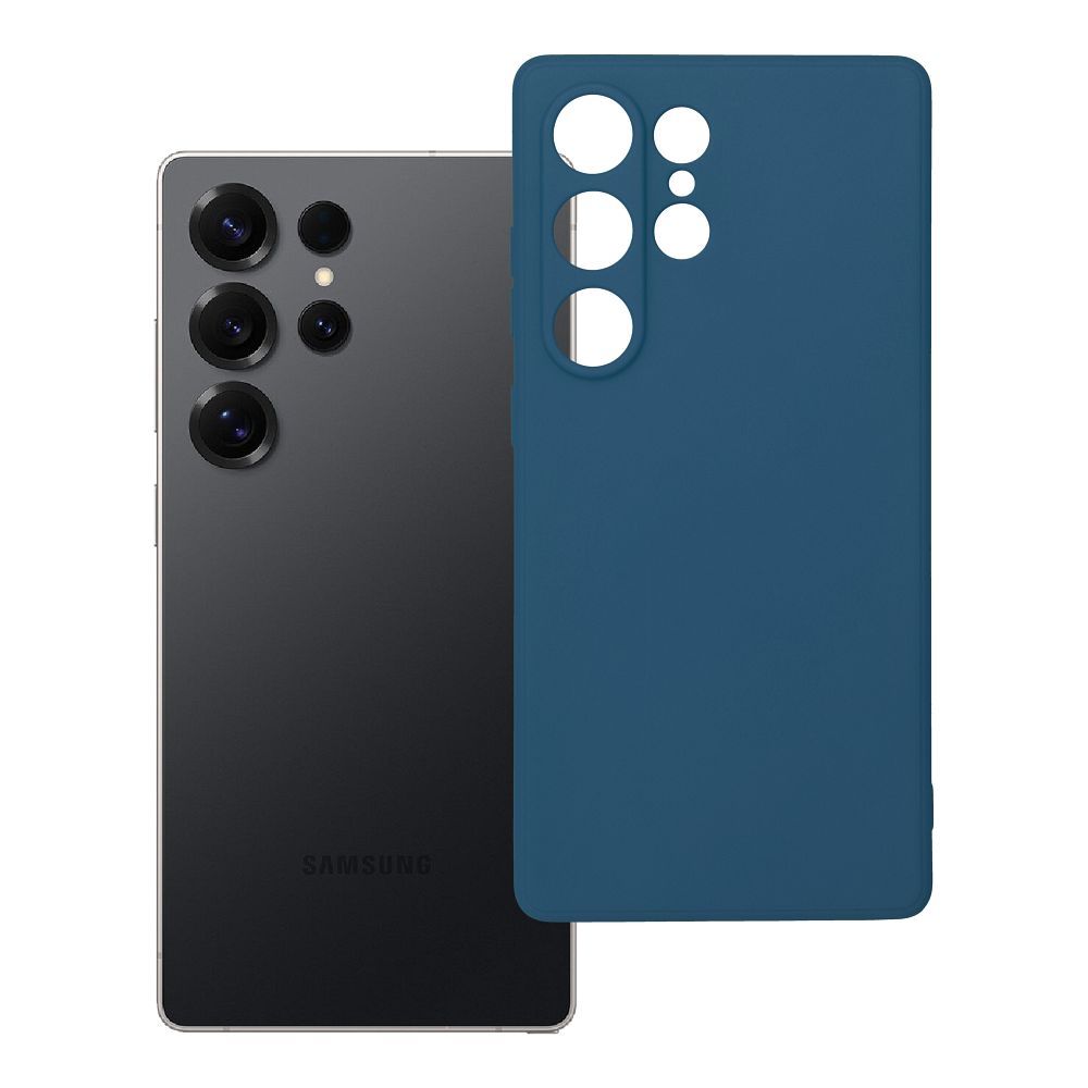 SOFT Ümbris jaoks SAMSUNG S25 Ultra tumesinine
