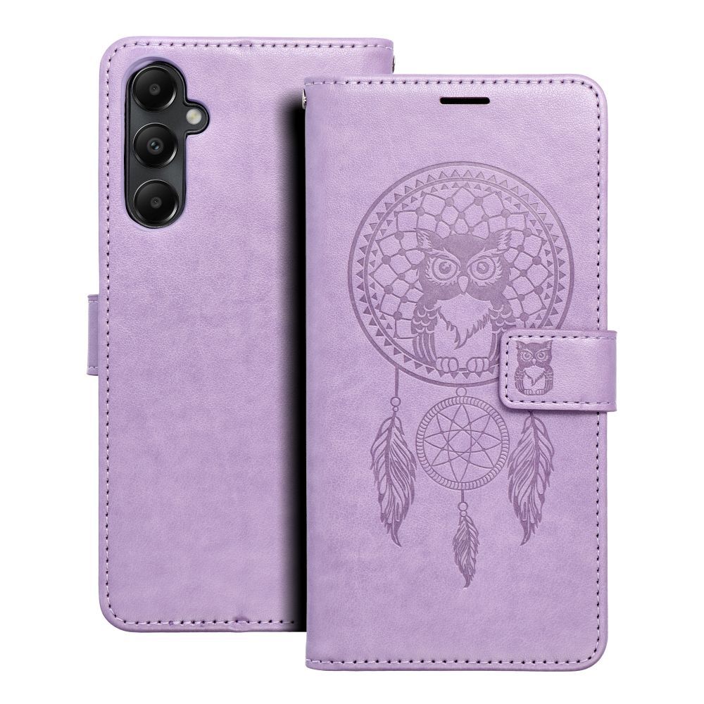 MEZZO Book ümbris jaoks SAMSUNG A05s dreamcatcher lilla