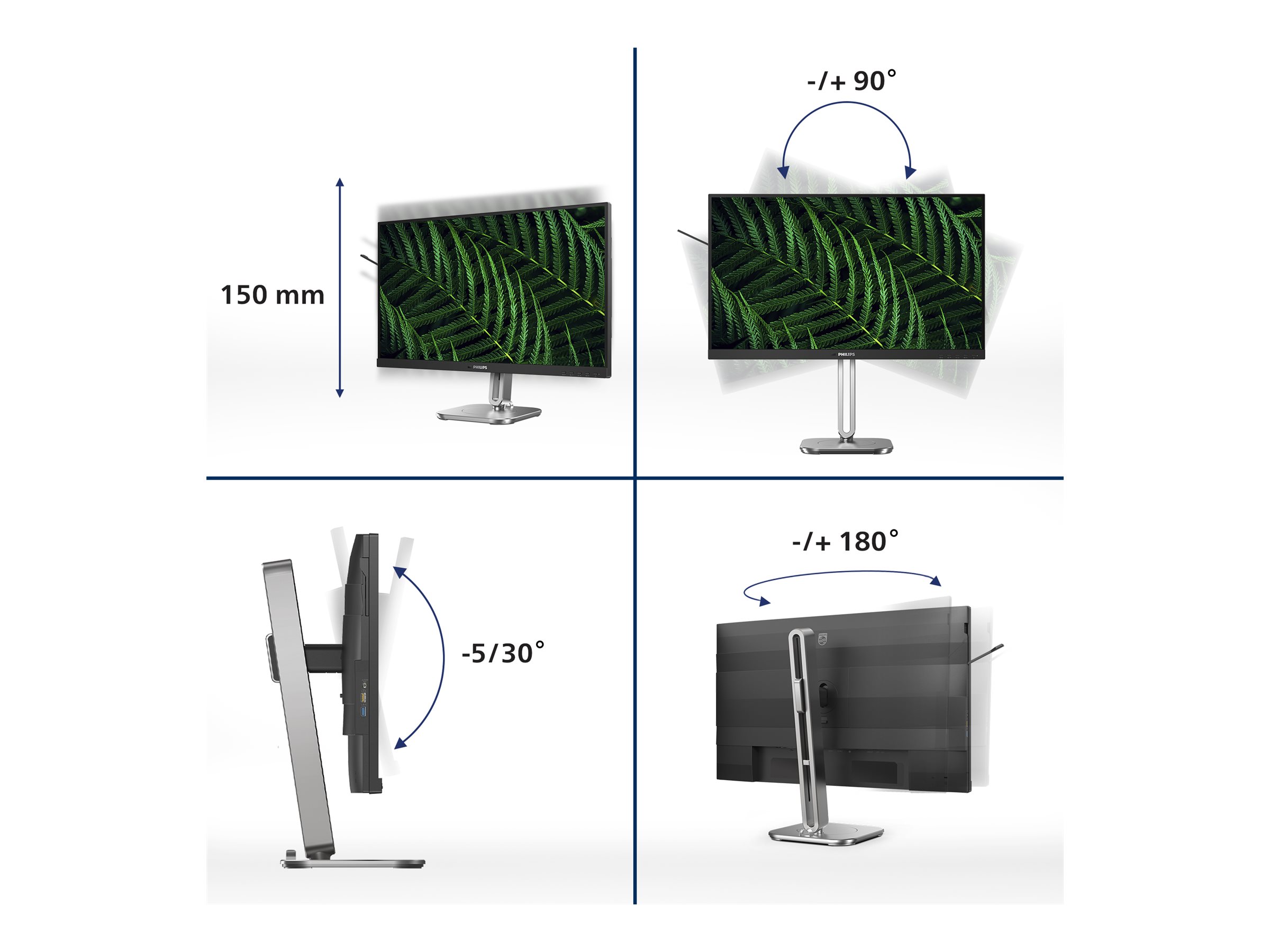 Philips 27B2G5500/00 monitor 27" QHD