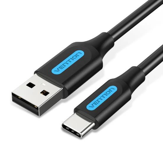 Vention USB-C – USB2.0 kaabel 1m must COKBF