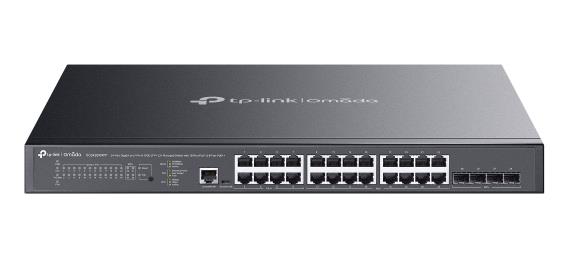 Kommutaator TP-LINK Omada SG3428XMPP 24x10/100/1000Base-T 4xSFP+ PoE+ 16 porti 500W
