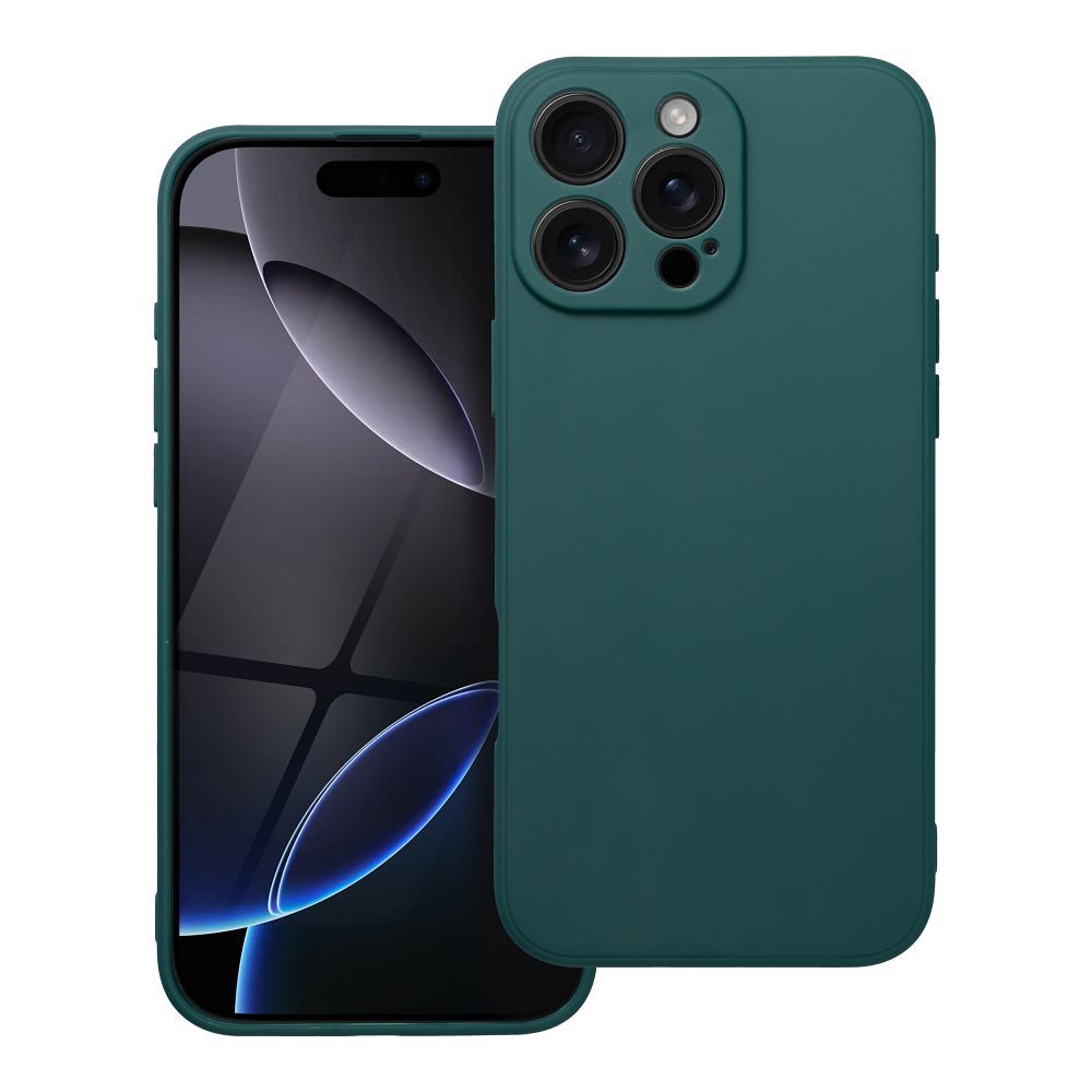 MATT ümbris jaoks IPHONE 16 Pro Max tumeroheline