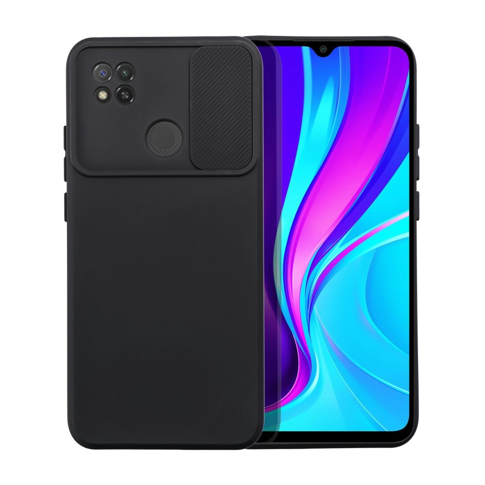 SLIDE ümbris jaoks XIAOMI Redmi 9C must