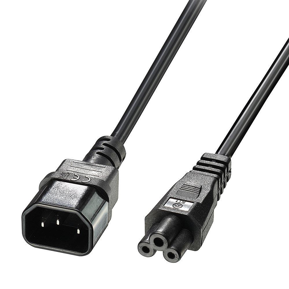 KAABLI VÕIMSUS IEC C14 KUNI IEC C5/2M 30341 LINDY
