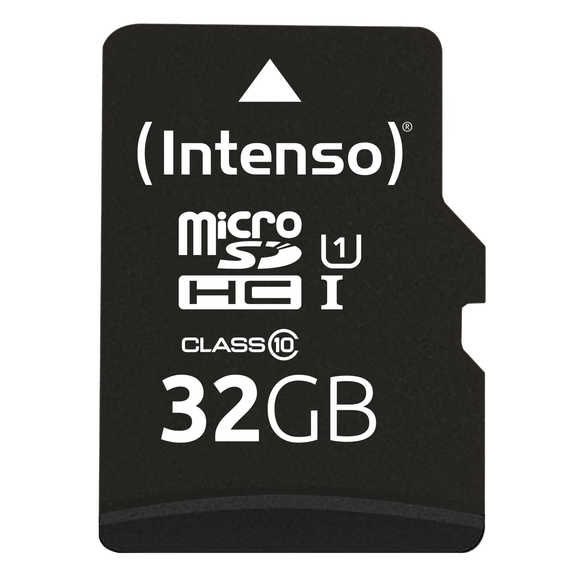 Mälukaart Micro SDHC 32GB UHS-I adapteriga Intenso