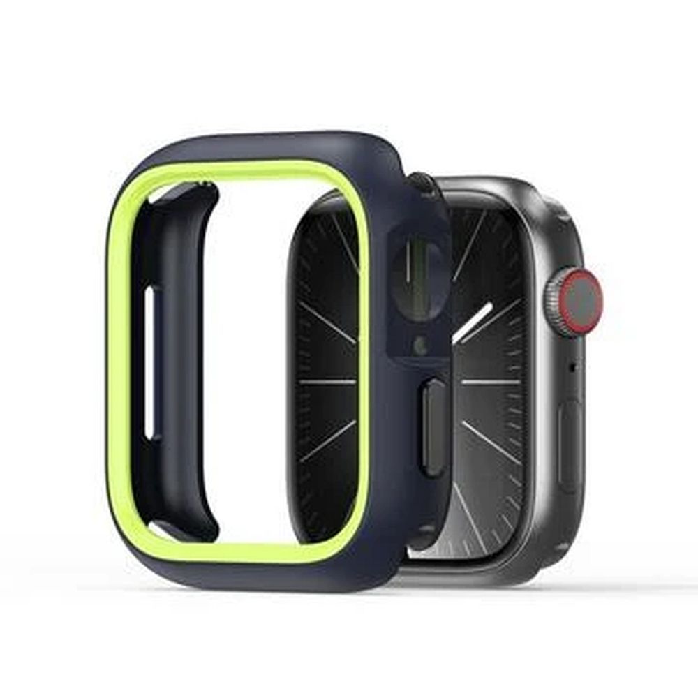 DUX DUCIS case BAMO jaoks Apple Watch series 10 46 mm midnight roheline