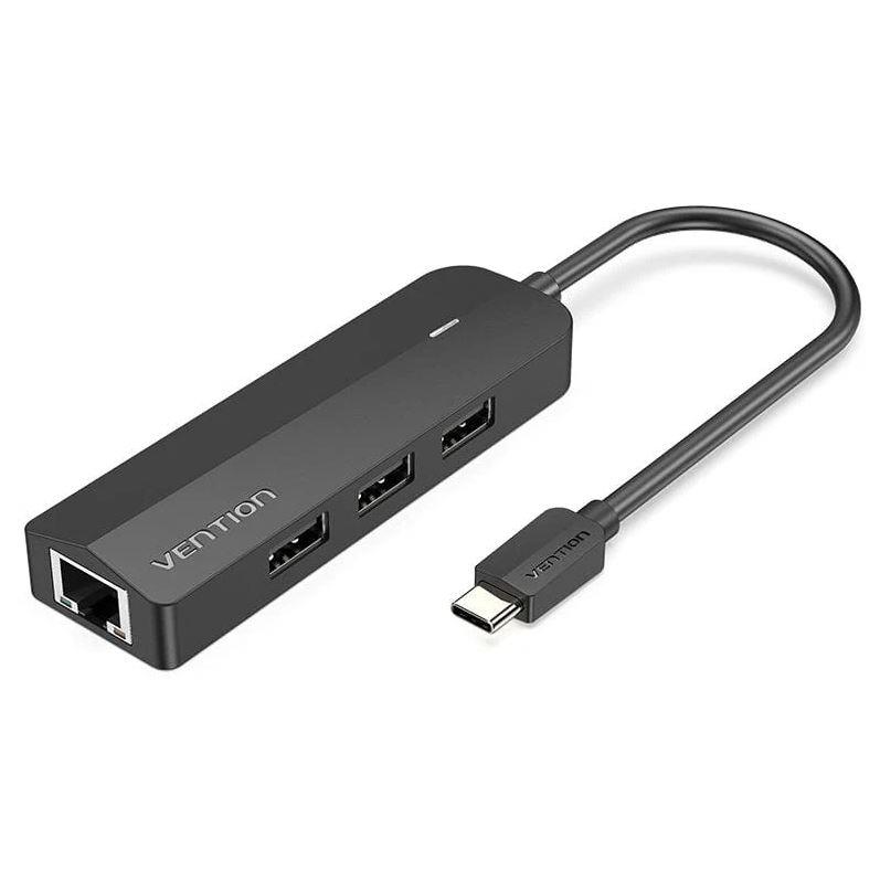 Vention 5-in-1 USB-C jaotur, 0.15m