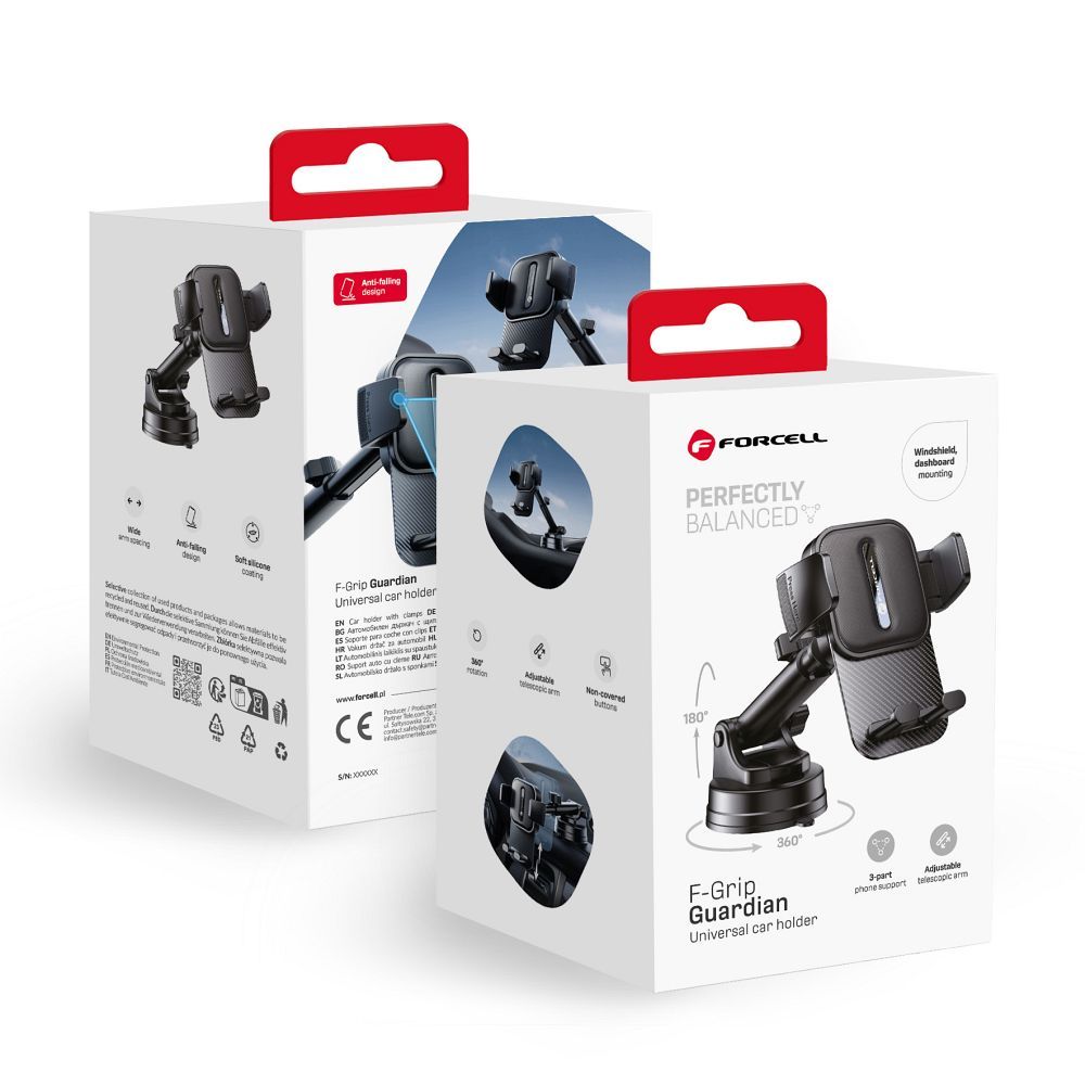 FORCELL F-GRIP Guardian car hoidja jaoks windshield /dashboard must
