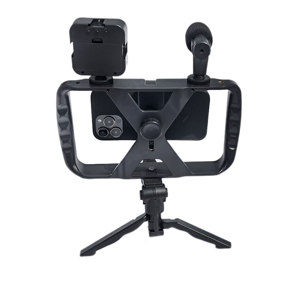 Selfie stick with Juhtmevaba remote control tripod with LED / microphone jaoks live broadcast TL-49T must