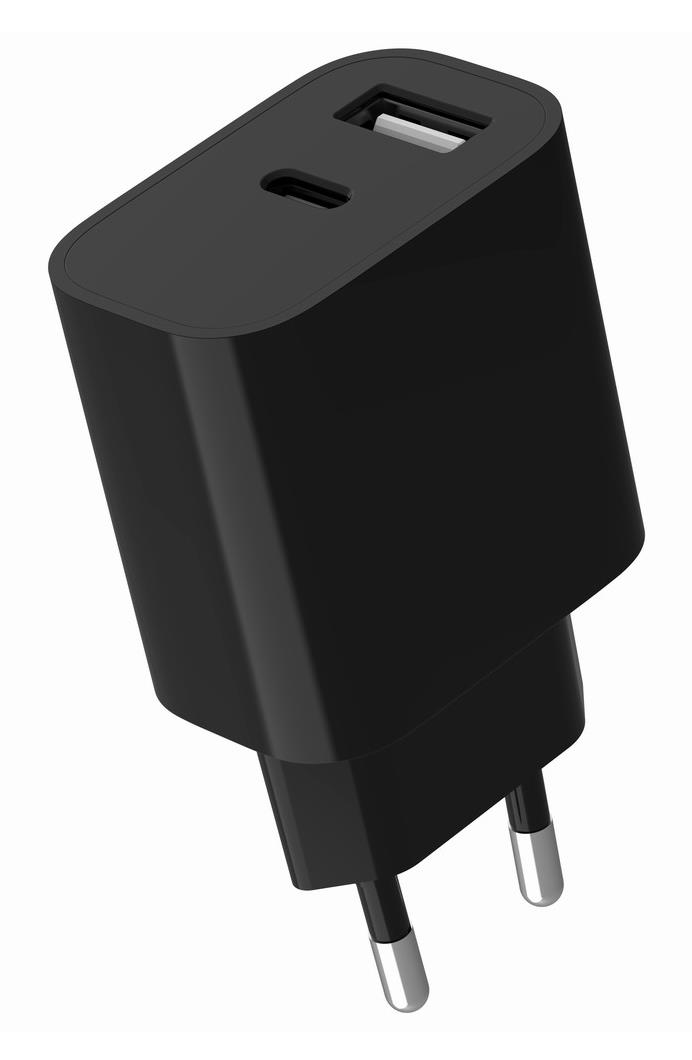 Gembird universaalne USB laadija 2 pordiga must TA-UC-2AC12-01-BK
