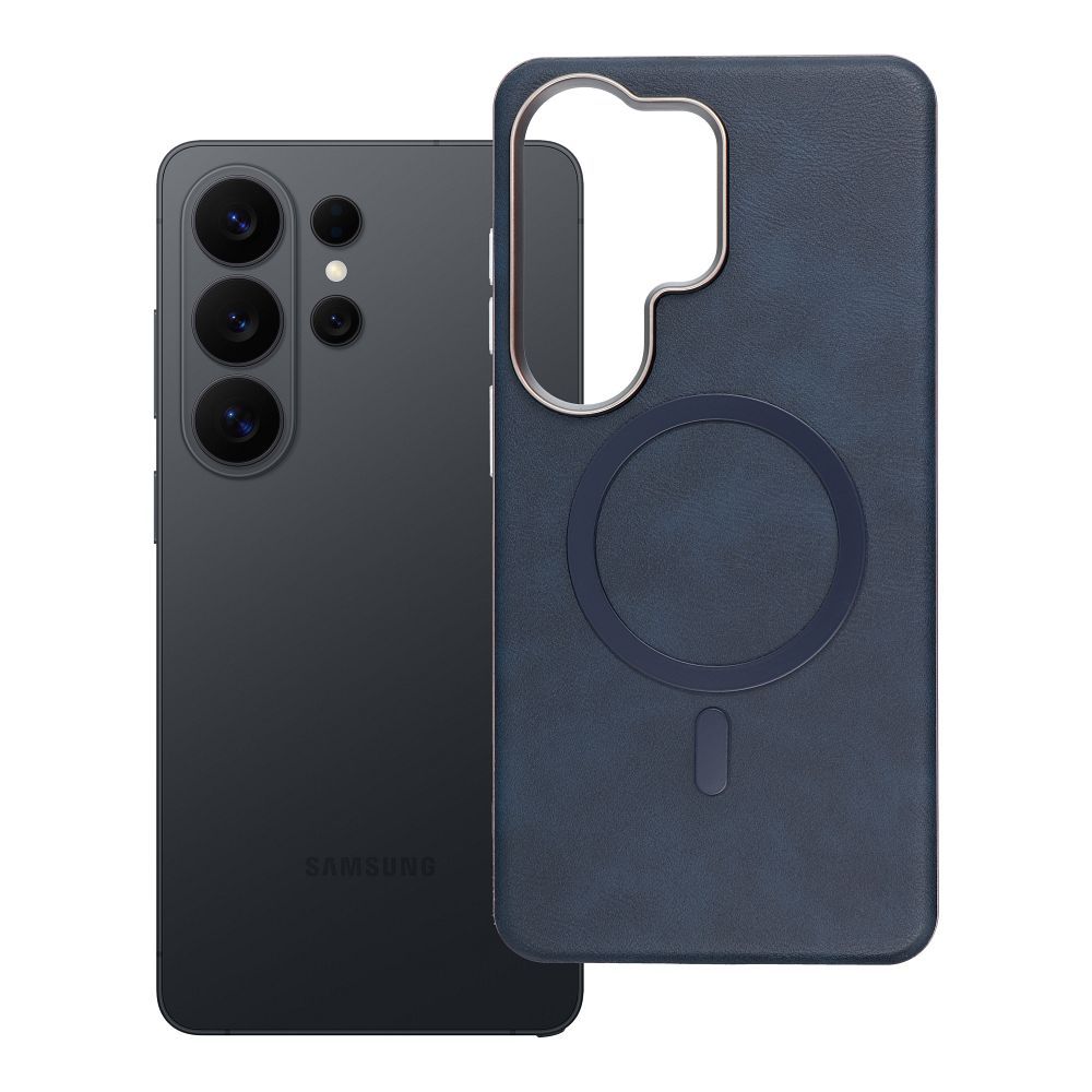 GENTLEMAN MAG COVER Ümbris compatible koos MagSafe jaoks SAMSUNG S26 Ultra tumesinine sinine