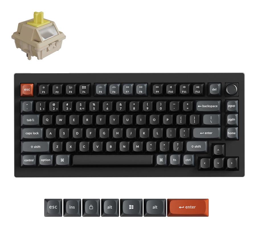 Juhtmevaba klaviatuur KEYCHRON V1 Ultra must